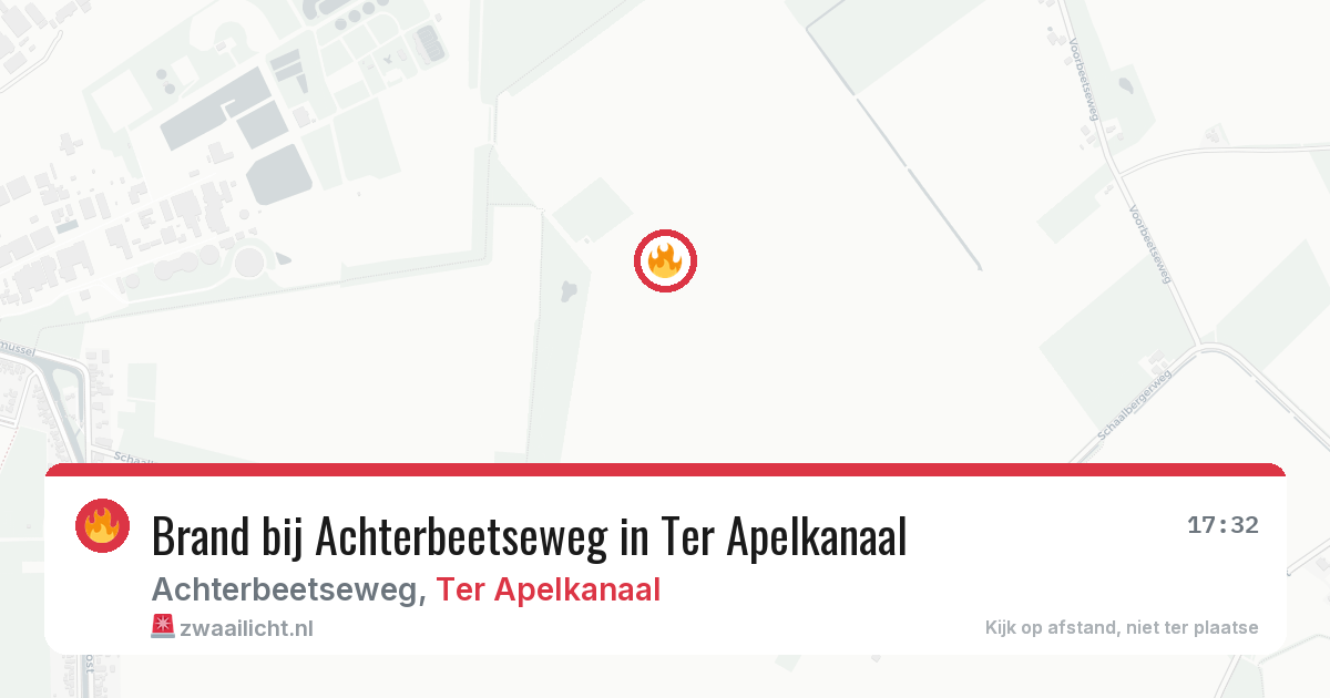 Brand bij Achterbeetseweg in Ter Apelkanaal — 23 jul 2026