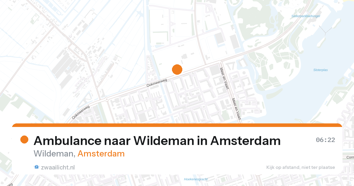 Ambulance naar Wildeman in Amsterdam — 7 feb 2026