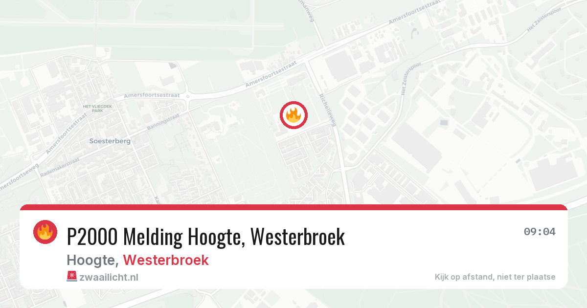 P2000 Melding Hoogte, Westerbroek — 30 jan 2026