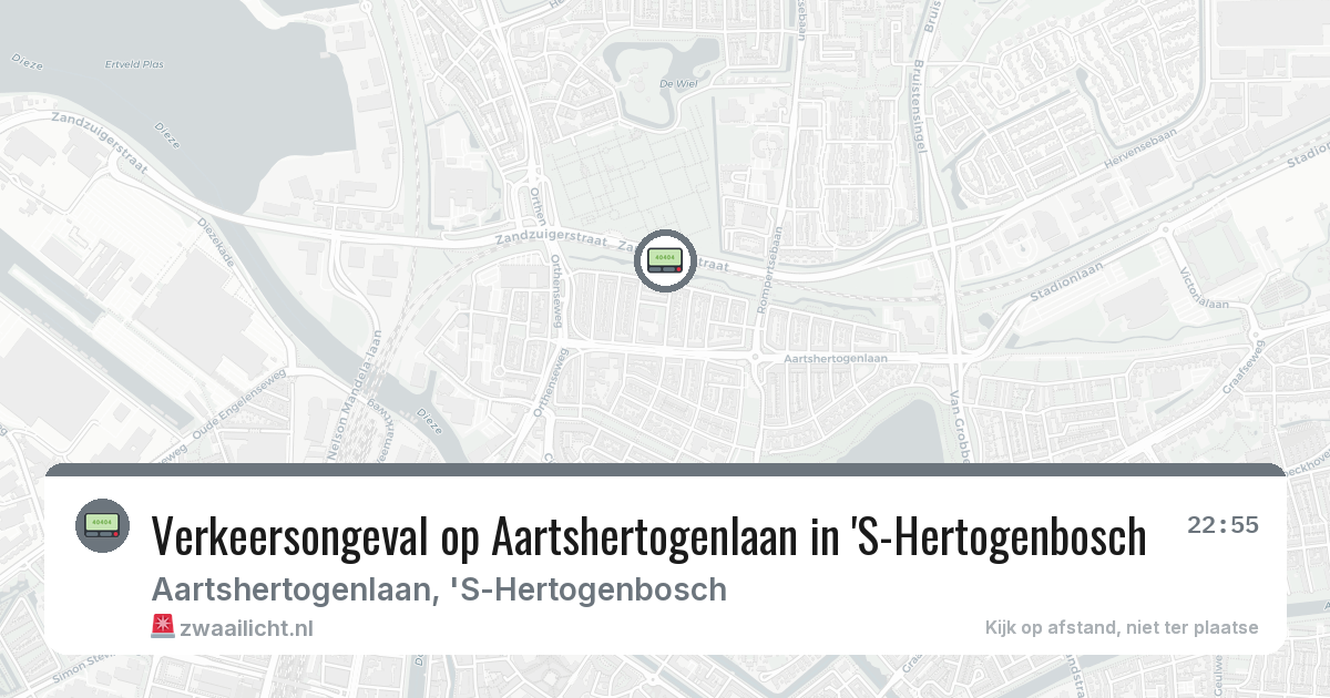 Verkeersongeval op Aartshertogenlaan in 'S-Hertogenbosch — 28 feb 2026