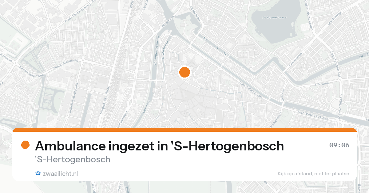 Ambulance ingezet in 'S-Hertogenbosch — 8 feb 2026