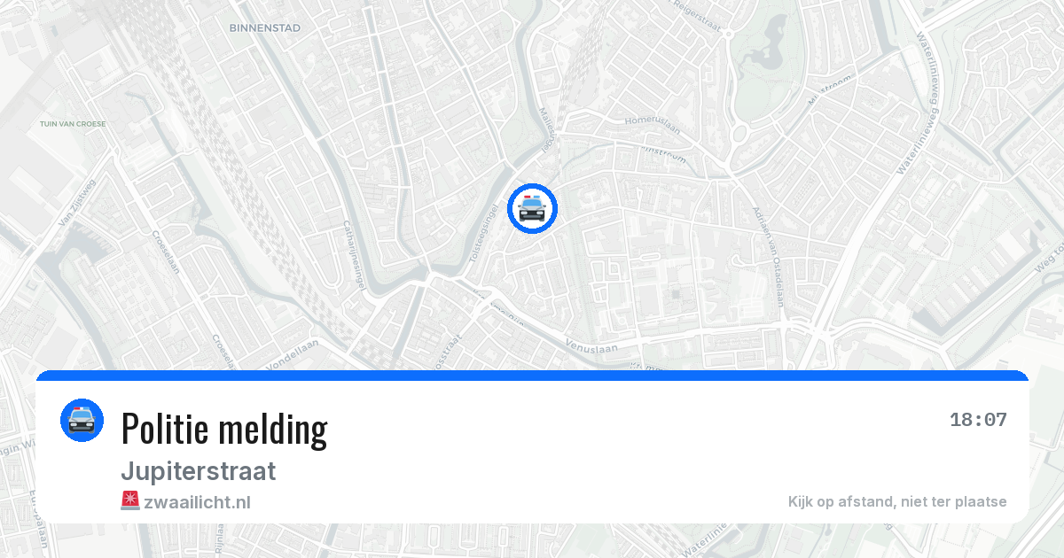 Politie melding — 8 apr 2026