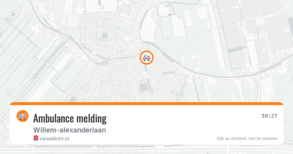 Ambulance melding — 28 jun 2026