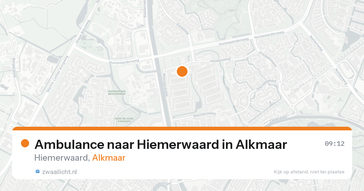 Ambulance naar Hiemerwaard in Alkmaar — 7 feb 2026