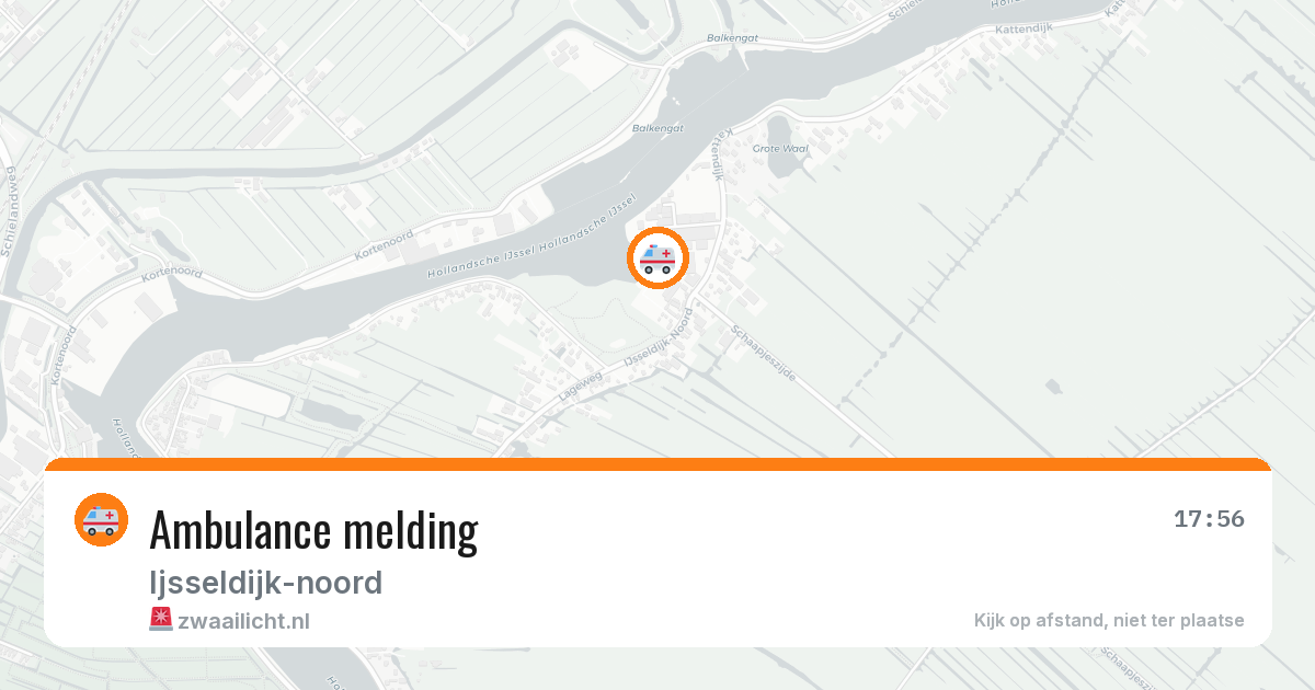 Ambulance melding — 26 jun 2026