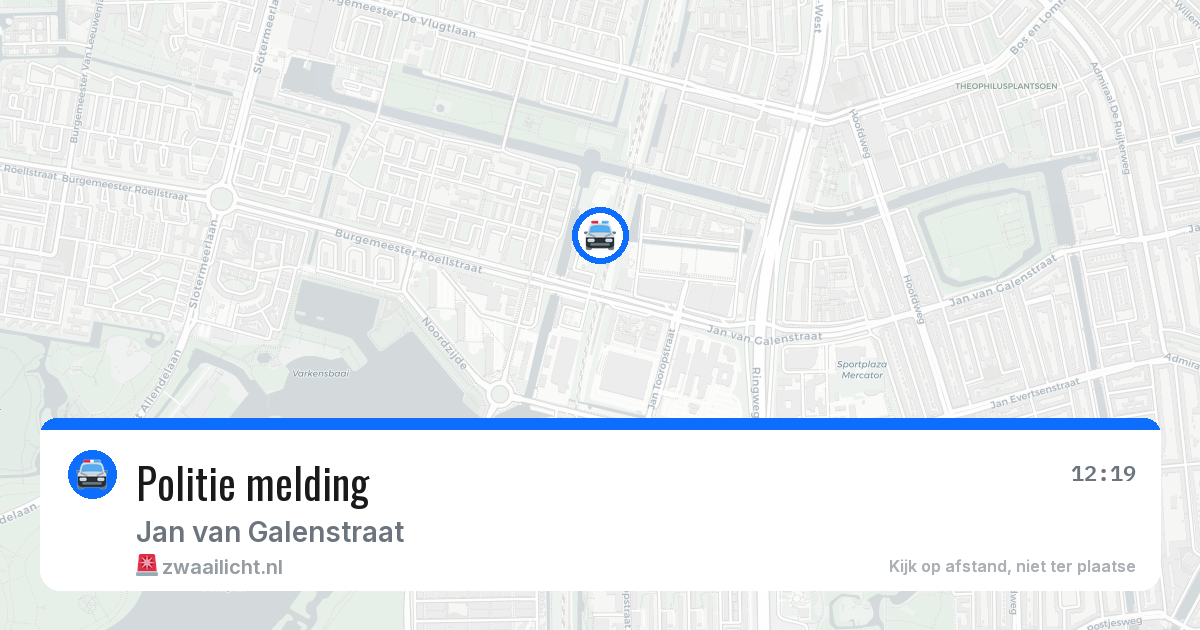 Politie melding — 23 jul 2026