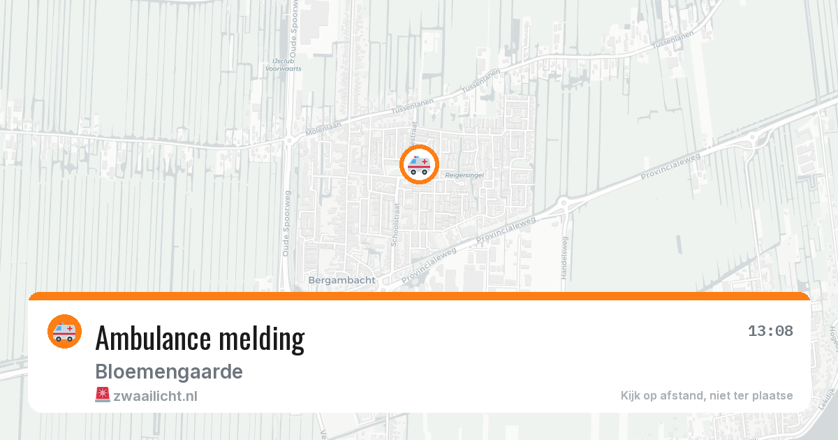 Ambulance melding — 17 jul 2026