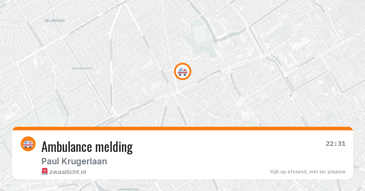 Ambulance melding — 10 jun 2026