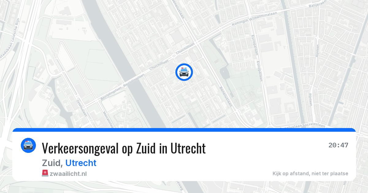 Verkeersongeval op Zuid in Utrecht — 16 jul 2026