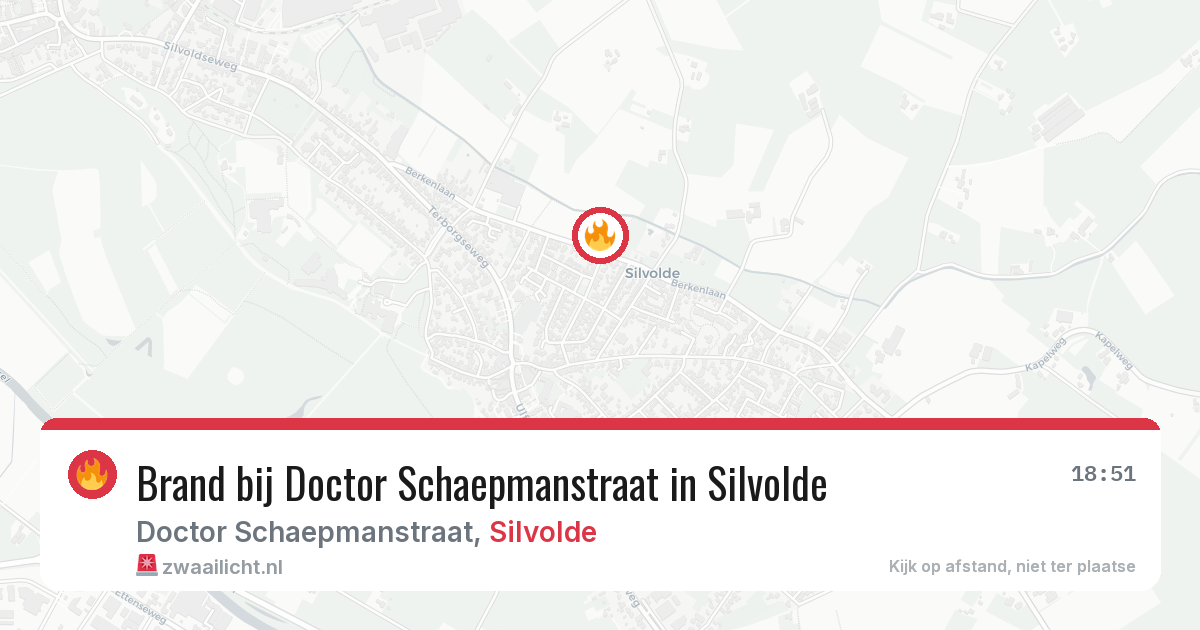 Brand bij Doctor Schaepmanstraat in Silvolde — 4 mrt 2026