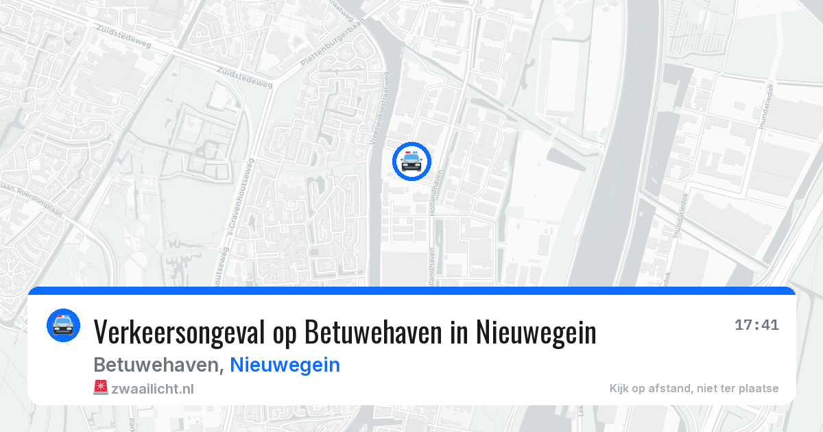 Verkeersongeval op Betuwehaven in Nieuwegein — 25 mei 2026