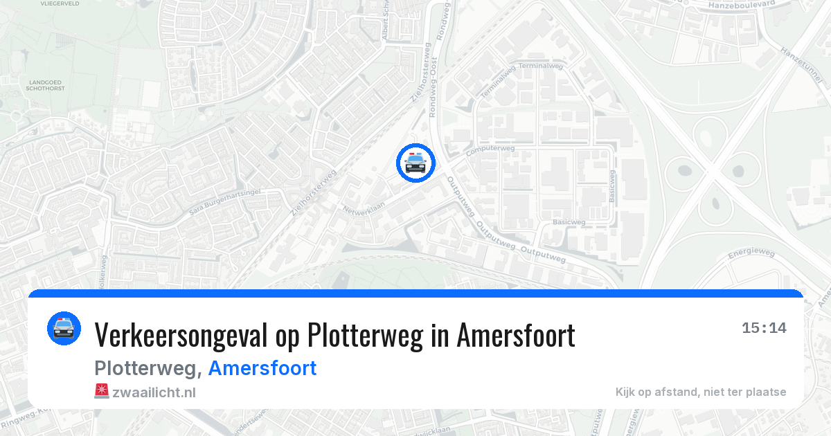 Verkeersongeval op Plotterweg in Amersfoort — 10 jun 2026