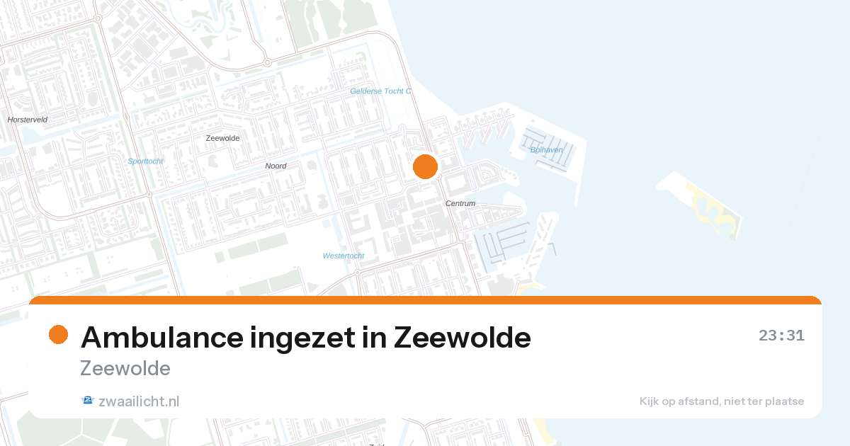 Ambulance ingezet in Zeewolde — 6 feb 2026