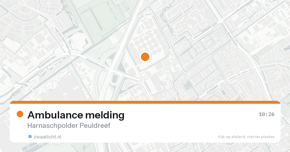 Ambulance melding — 8 feb 2026