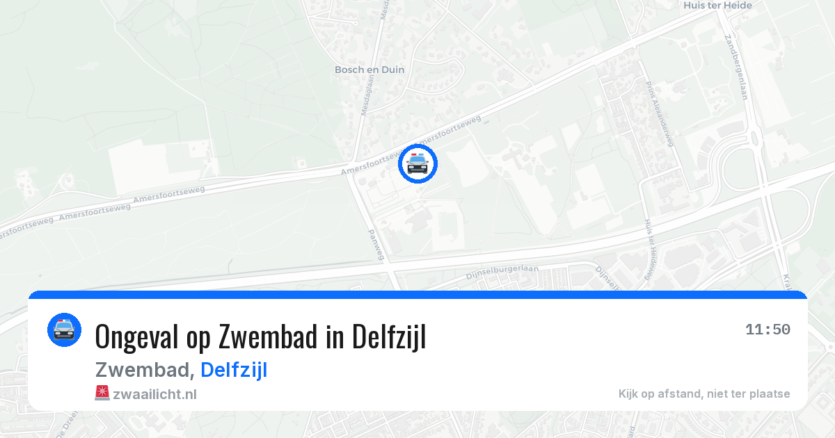 Ongeval op Zwembad in Delfzijl — 1 mei 2026