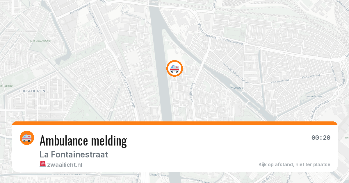 Ambulance melding — 5 mei 2026