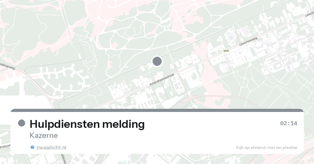 Hulpdiensten melding — 1 feb 2026