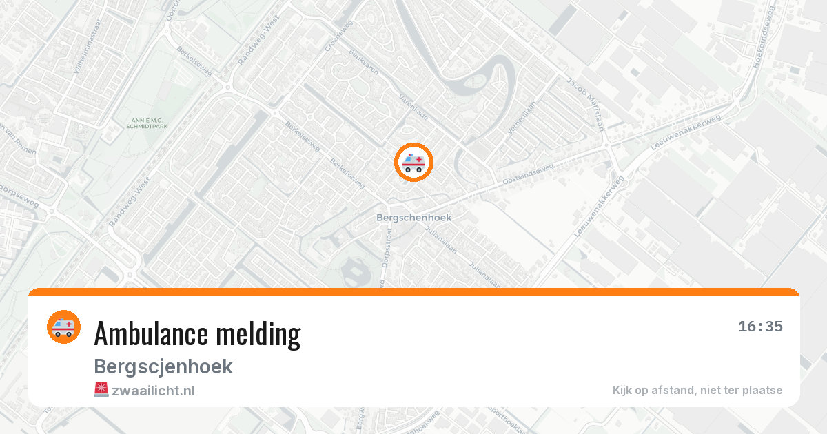 Ambulance melding — 27 jun 2026