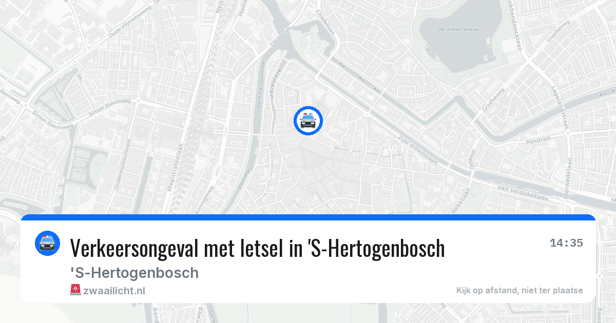 Verkeersongeval met letsel in 'S-Hertogenbosch — 28 jun 2026