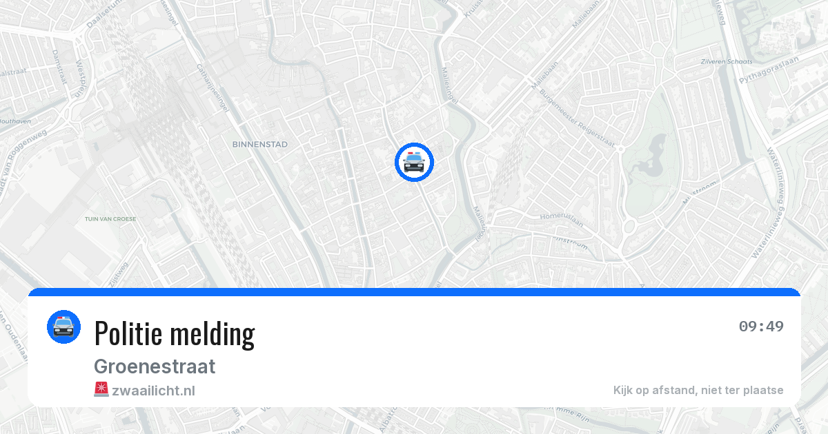 Politie melding — 17 jun 2026