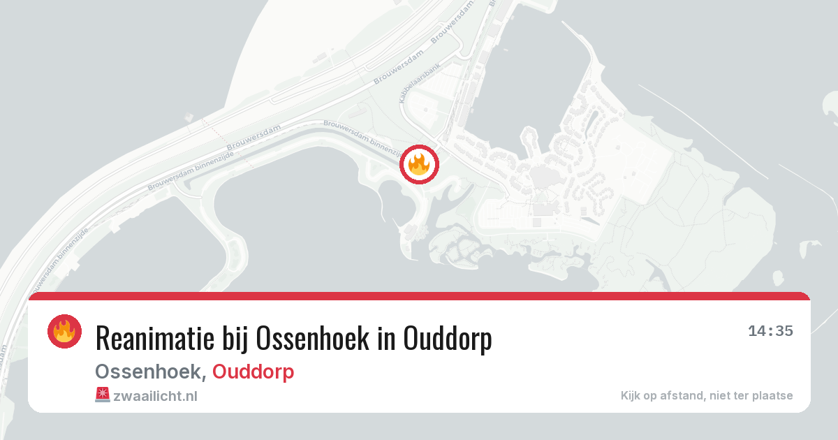 Reanimatie bij Ossenhoek in Ouddorp — 5 jun 2026