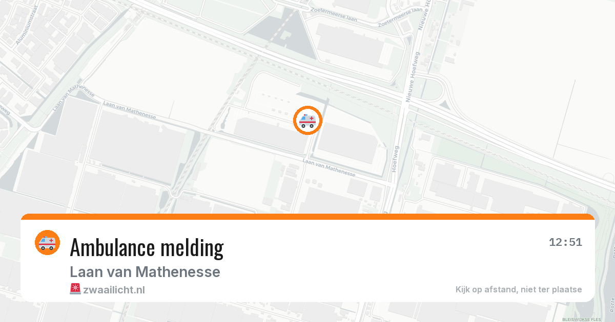 Ambulance melding — 30 jul 2026