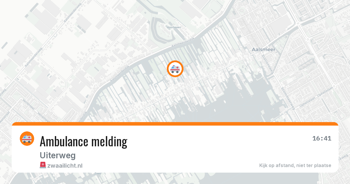Ambulance melding — 25 jun 2026