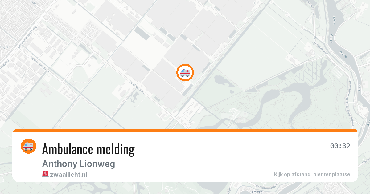 Ambulance melding — 7 jul 2026