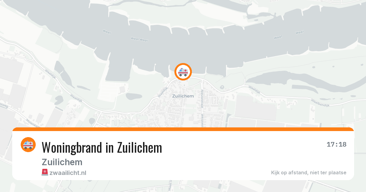 Woningbrand in Zuilichem — 26 mrt 2026