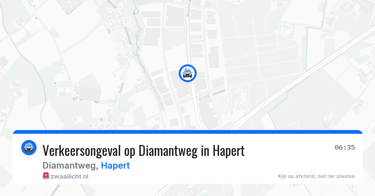 Verkeersongeval op Diamantweg in Hapert — 20 mrt 2026