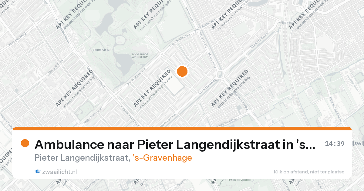 Ambulance naar Pieter Langendijkstraat in 's-Gravenhage — 26 aug 2026