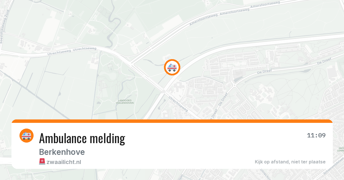 Ambulance melding — 21 jun 2026