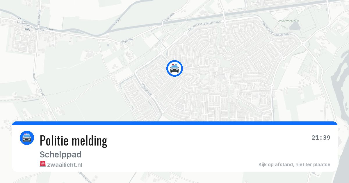 Politie melding — 25 jun 2026