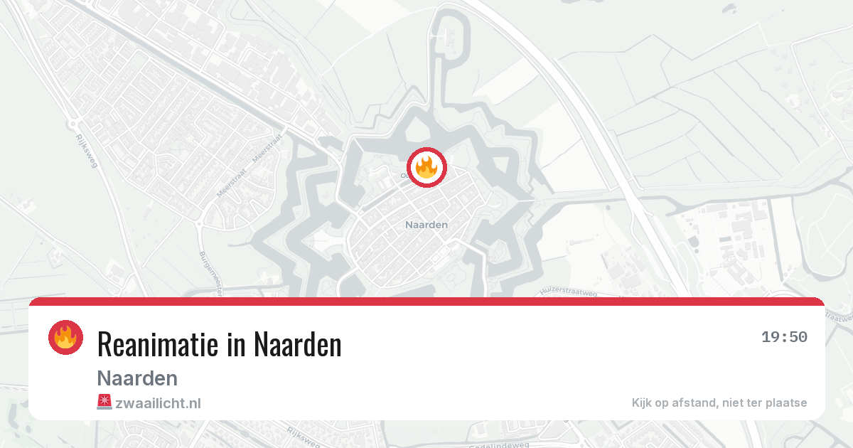 Reanimatie in Naarden — 28 apr 2026
