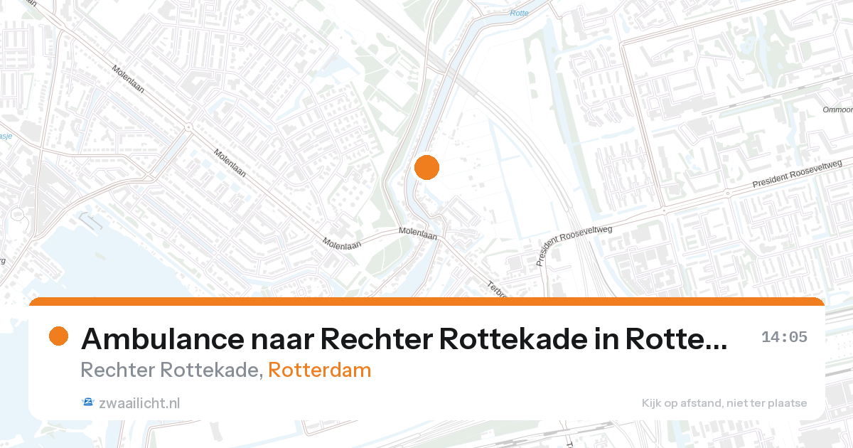 Ambulance naar Rechter Rottekade in Rotterdam — 2 feb 2026
