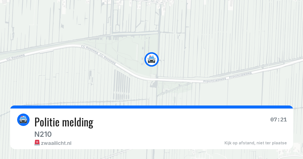 Politie melding — 26 jan 2026