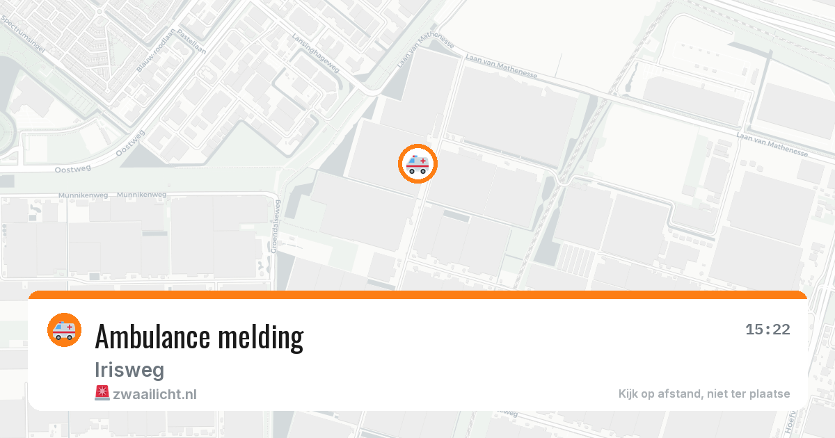 Ambulance melding — 30 jun 2026