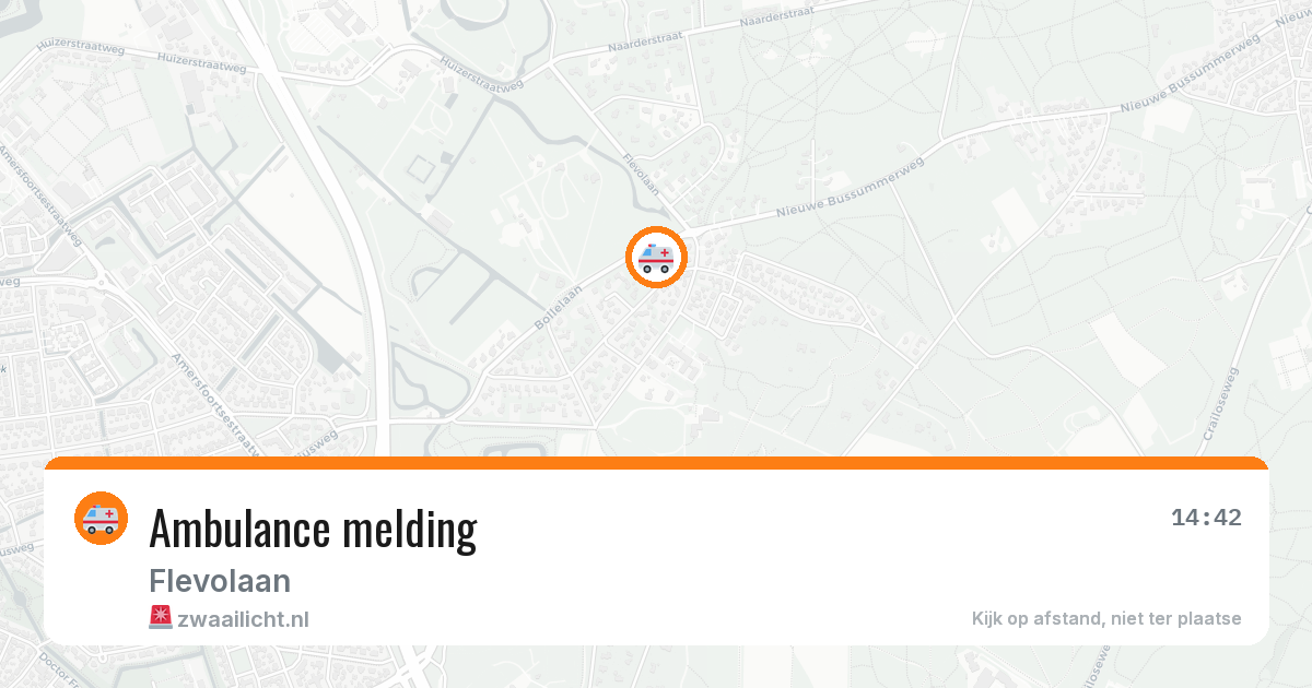 Ambulance melding — 13 jun 2026