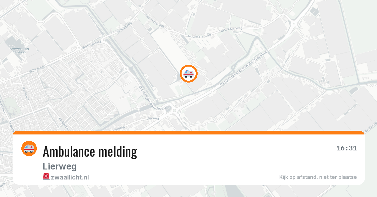 Ambulance melding — 22 jun 2026
