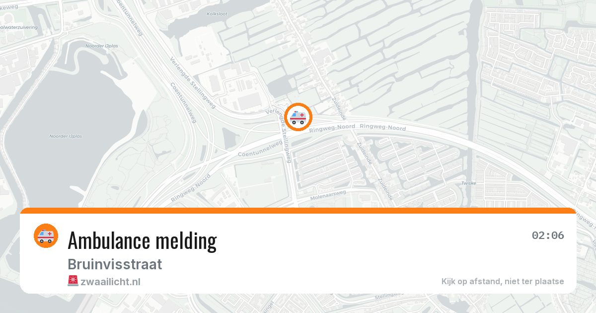 Ambulance melding — 20 jun 2026