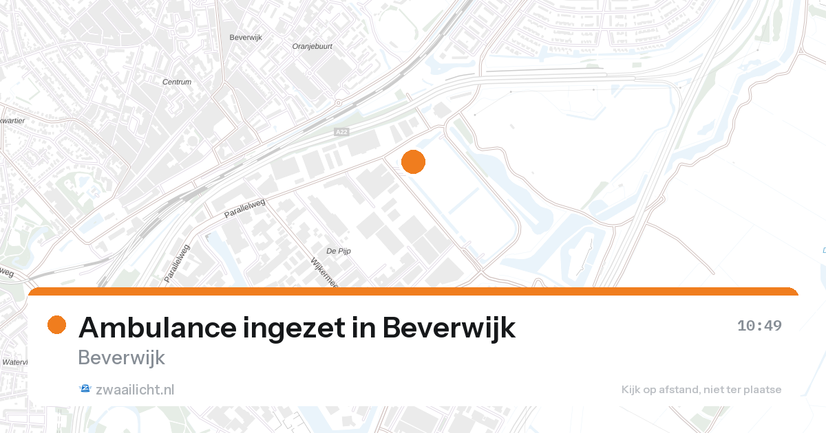 Ambulance ingezet in Beverwijk — 11 jun 2026