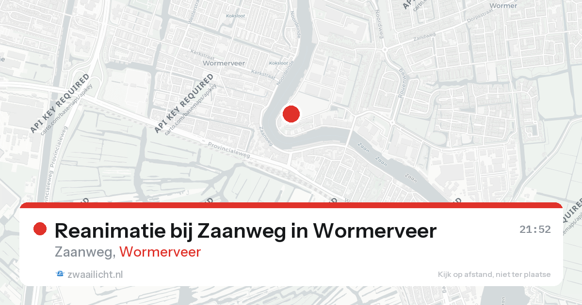 Reanimatie bij Zaanweg in Wormerveer — 19 feb 2026