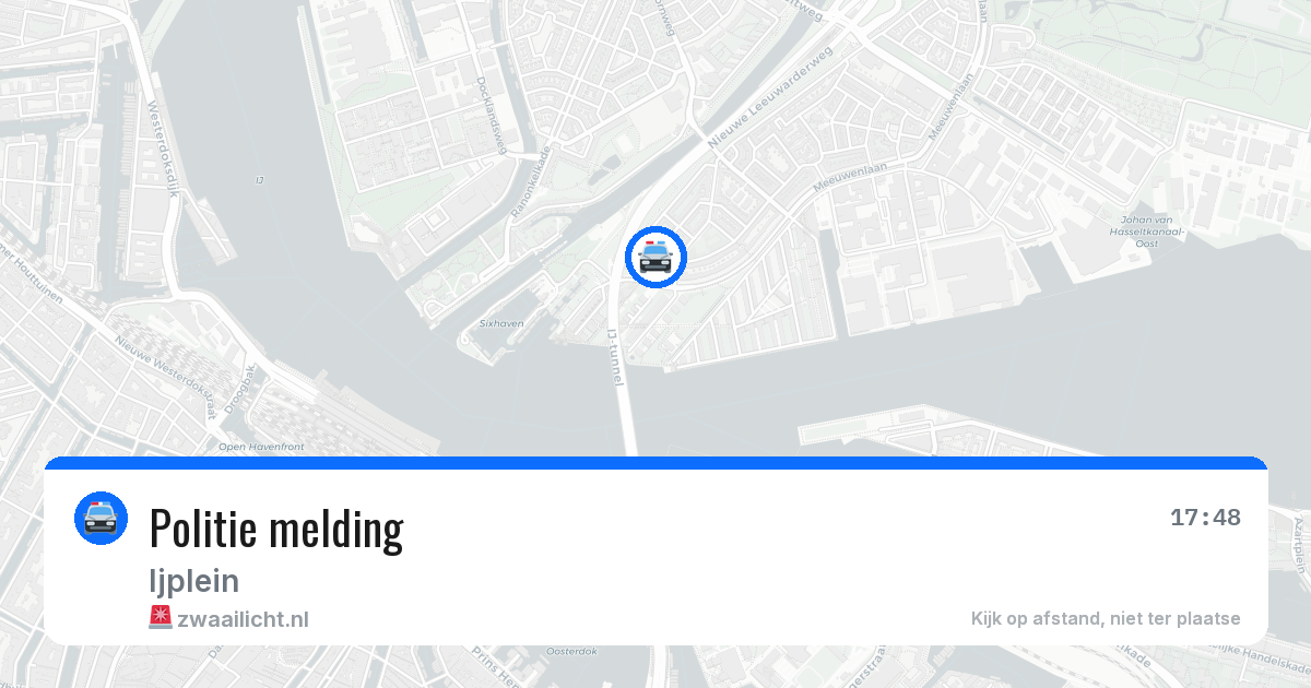 Politie melding — 19 mei 2026