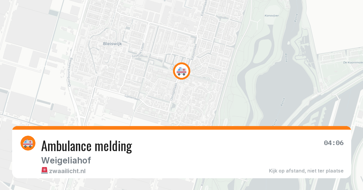 Ambulance melding — 24 jun 2026