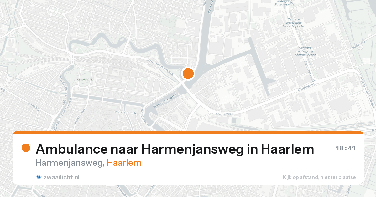 Ambulance naar Harmenjansweg in Haarlem — 5 jun 2026