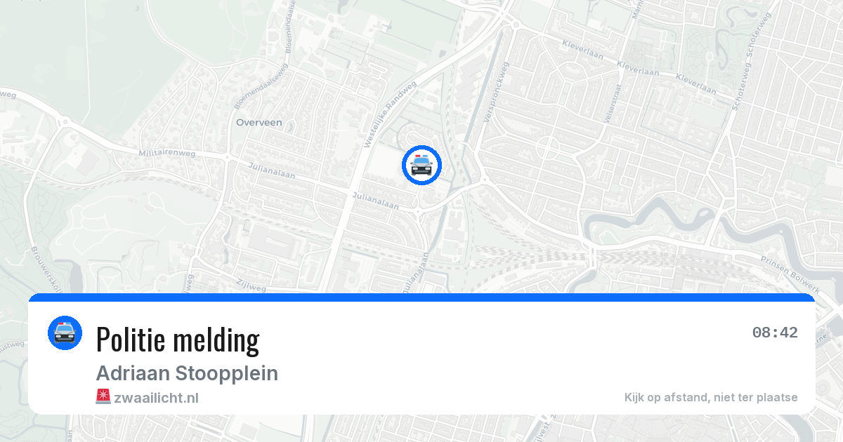Politie melding — 30 mrt 2026