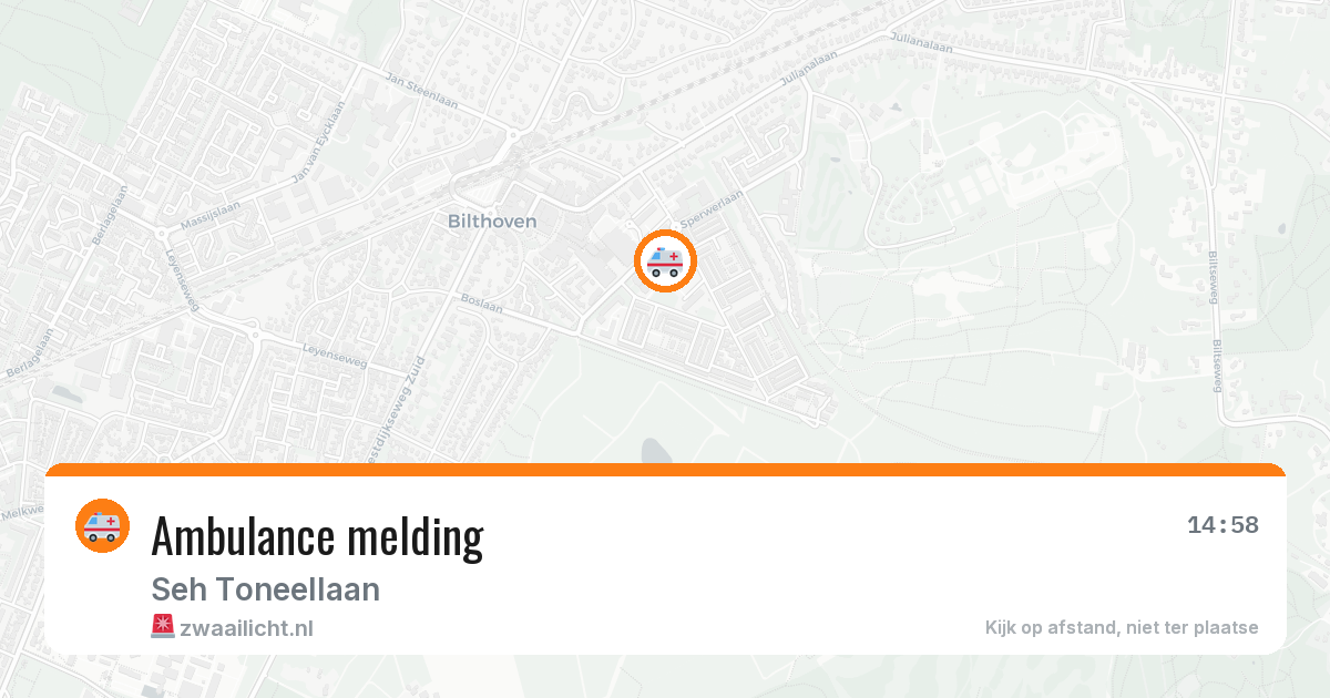 Ambulance melding — 8 feb 2026