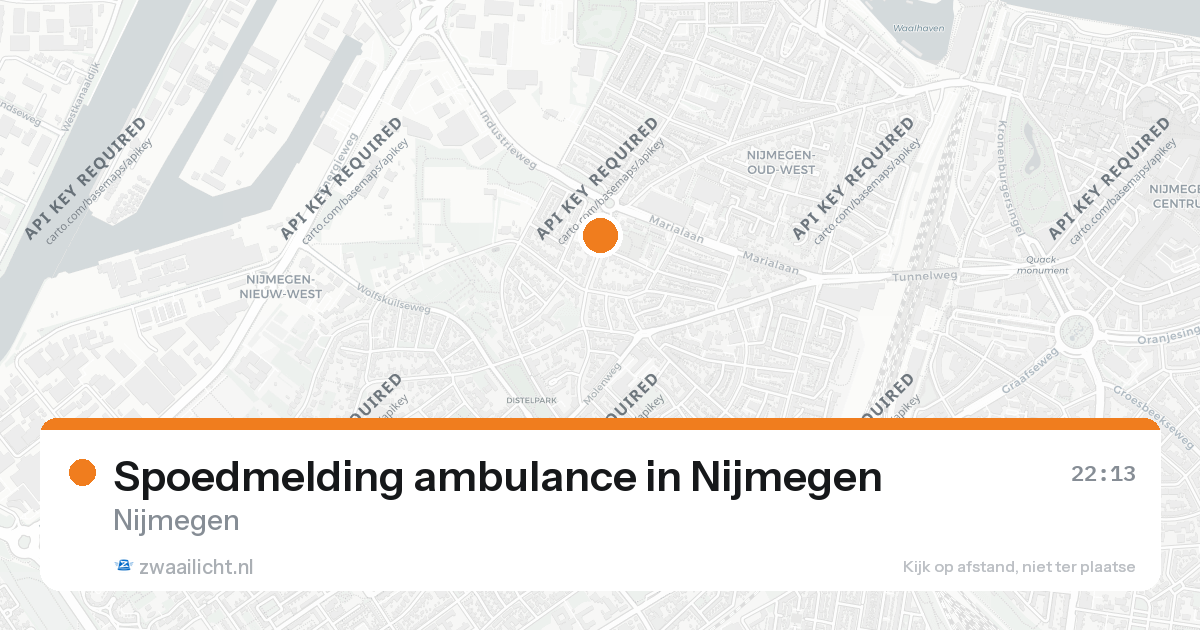 Spoedmelding ambulance in Nijmegen — 31 jan 2026