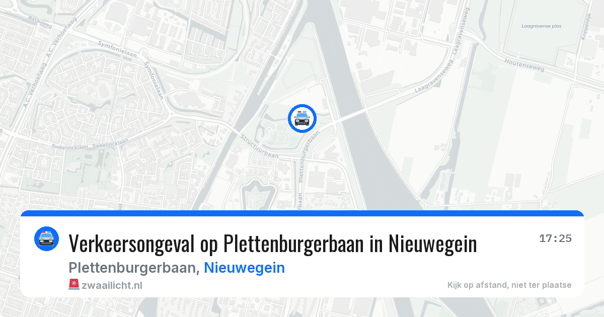 Verkeersongeval op Plettenburgerbaan in Nieuwegein — 10 feb 2026