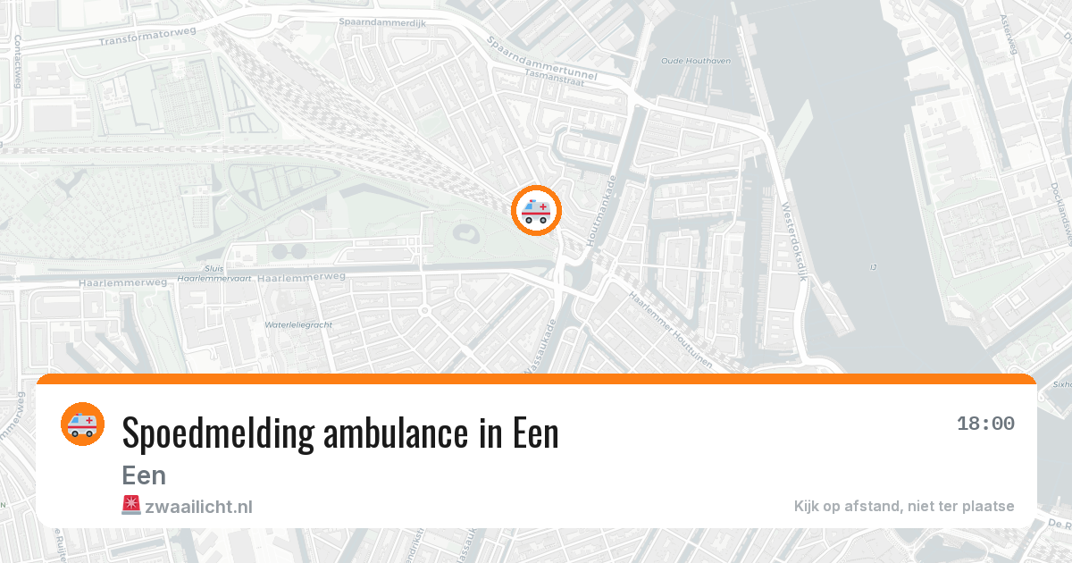 Spoedmelding ambulance in Een — 29 mei 2026